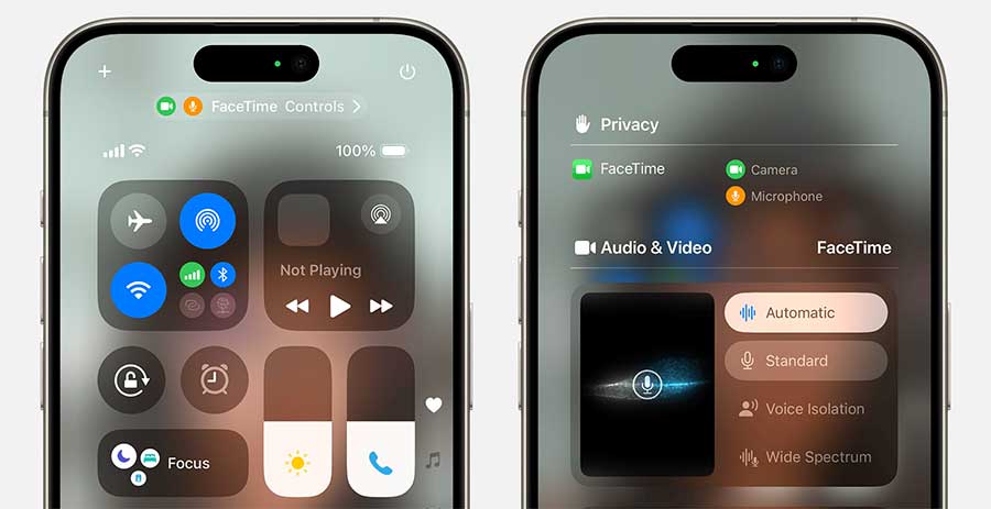 How to enable voice isolation during call on iPhone