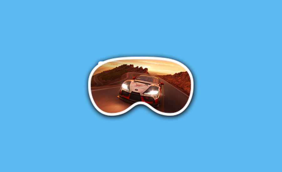 Vision Pro-exclusive video Hill Climb