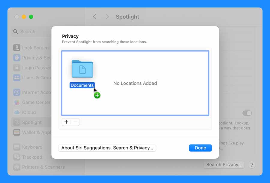 macOS spotlight