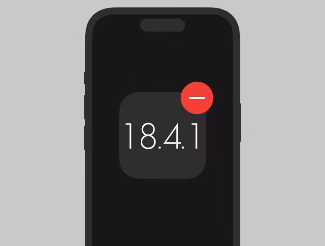 Apple Stops Signing iOS 18.4.1 Following iOS 18.5 Release