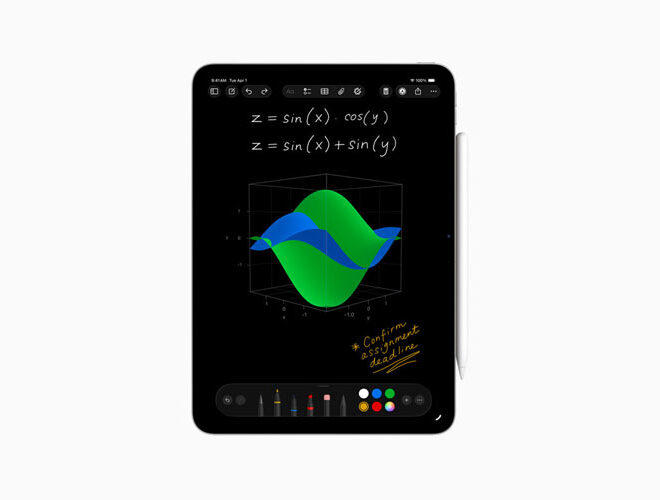 Apple Adds 3D Graphing to Math Notes in iOS 26 and iPadOS 26