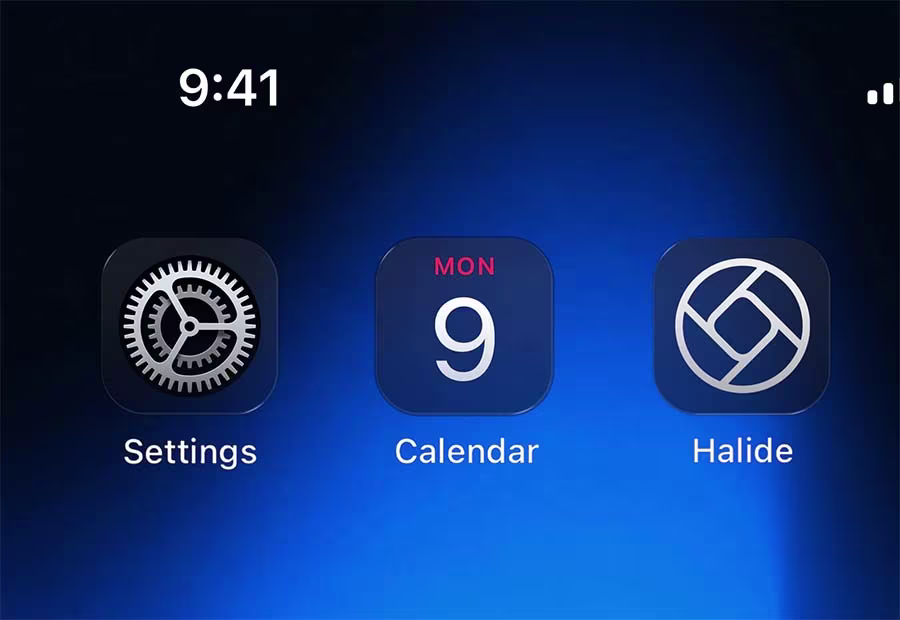iOS 26 reimagines icons as seen on the Home screen