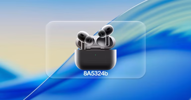 Apple Releases New Beta Firmware 8A5324b for AirPods Pro 2 and AirPods 4