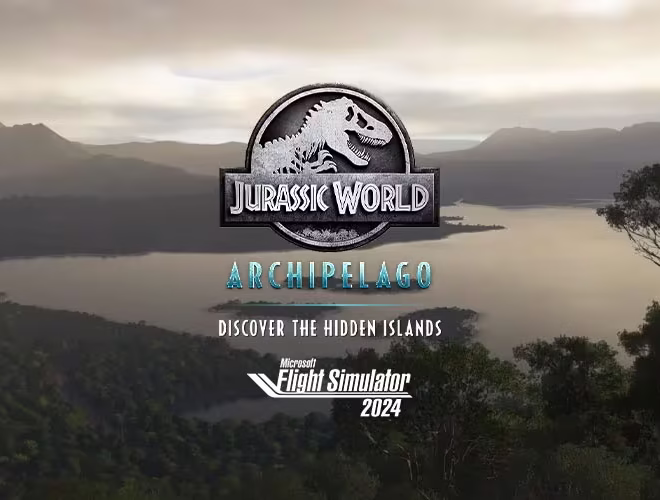 Jurassic World Expansion Brings Dinosaurs to Microsoft Flight Simulator 2024