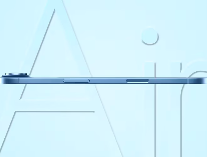 iPhone 17 Air Sky Blue Model Shown in New Hands-On Video