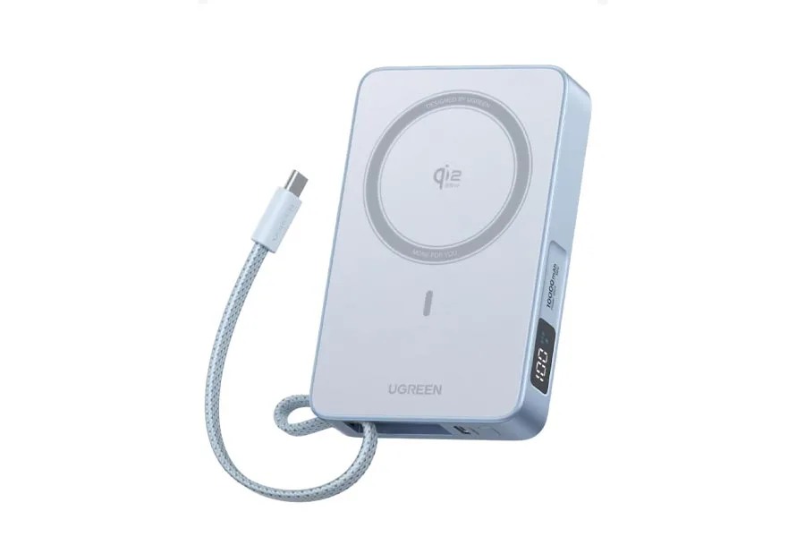 UGREEN MagFlow 10000mAh Power Bank Qi2 25W