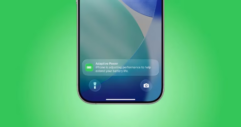 How to Use Adaptive Power in iOS 26 to Make Your iPhone Battery Last Longer
