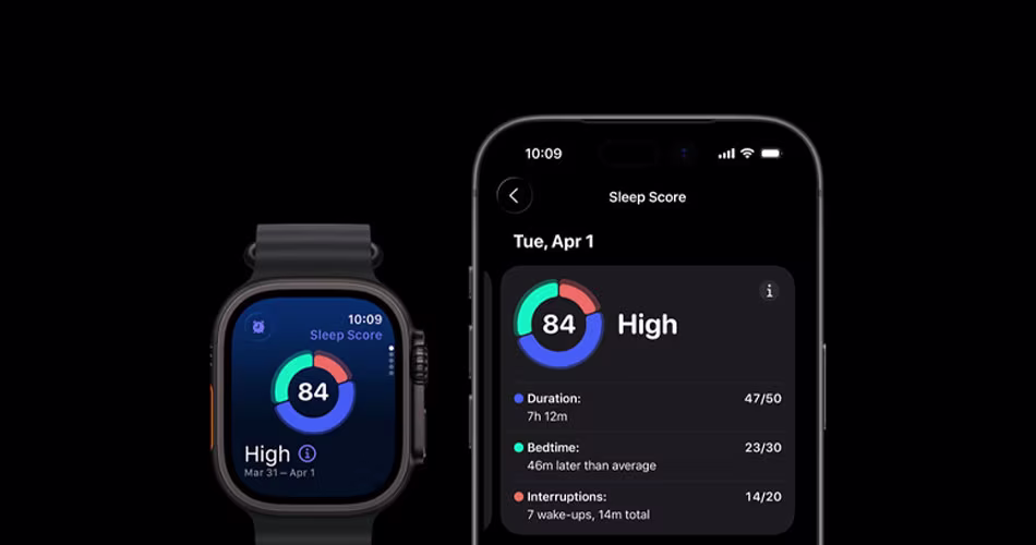 Apple Watch Sleep Score Watch Ultra 3