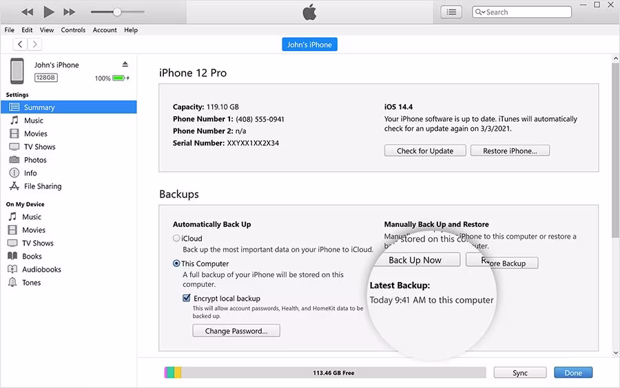 Finder Backup