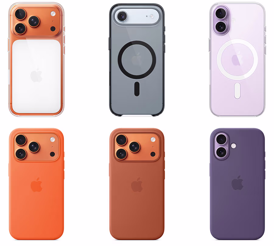 Iphone 17 Air Pro Silcone And Clear Cases