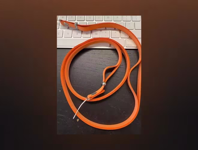 Apple’s First iPhone 17 Crossbody Strap Leaks in Bold Orange