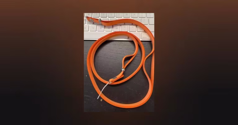 Apple’s First iPhone 17 Crossbody Strap Leaks in Bold Orange