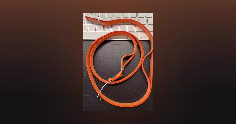 Iphone 17 Crossbody Strap Orange