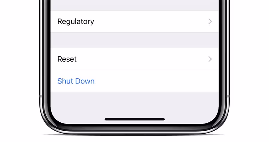 Iphone Shut Down