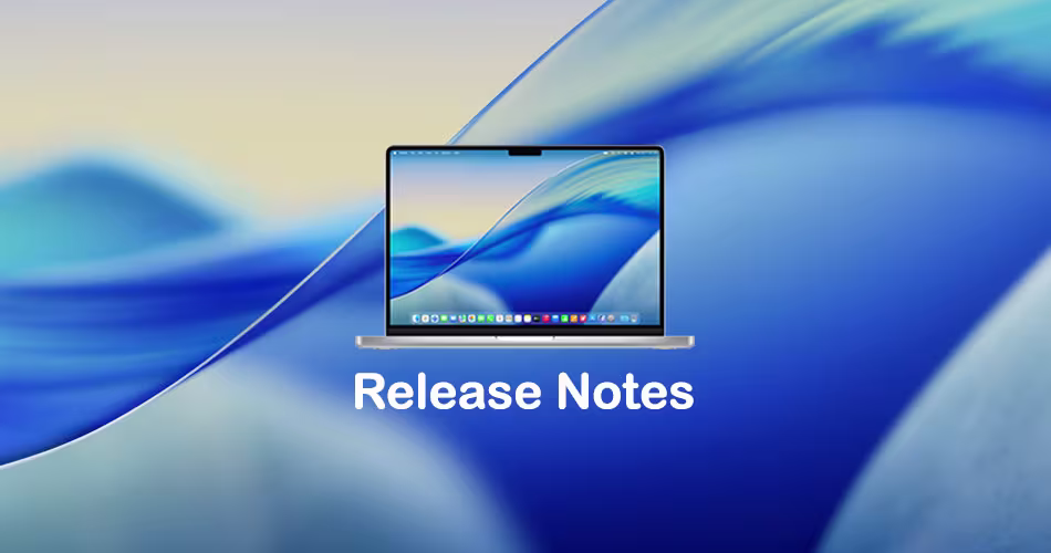 MacOS Tahoe 26 Final Release Notes