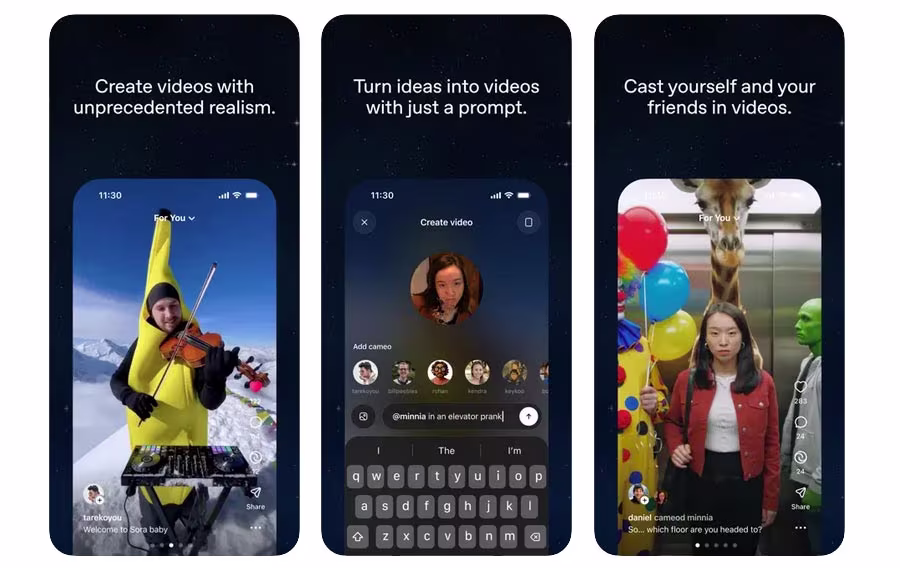 Openai Sora Iphone App