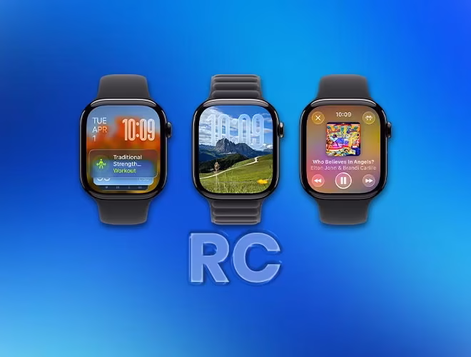 Download: watchOS 26 RC Released for Apple Watch