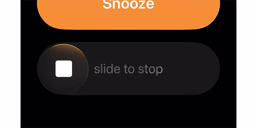 IOS 26.1 Alarm Slide To Stop
