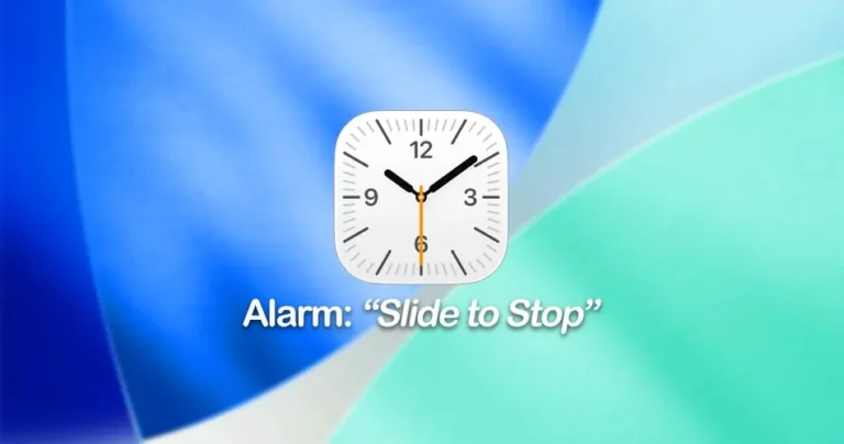 How to Stop Alarms in iOS 26.1: Apple’s New “Slide to Stop” Fix