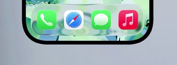Ios 26.1 Beta 2 Home Screen Dock Liquid Glass