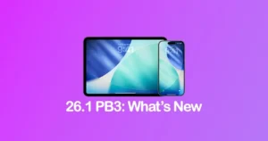 iOS 26.1 and iPadOS 26.1 Public Beta 3 Released: Here’s What’s New