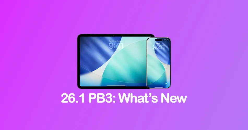 Ios 26.1 Public Beta 3 Whats New