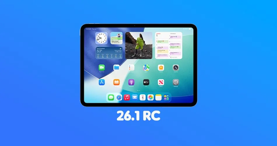 Ipados 26.1 RC