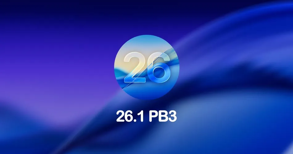 Macos 26.1 Pb3