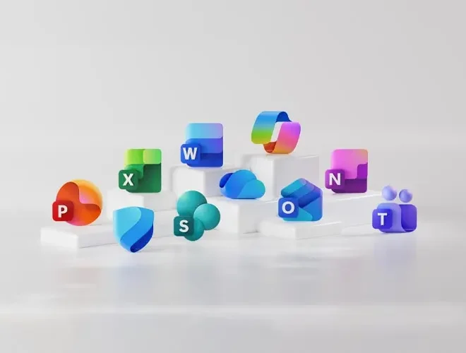 New Microsoft Office Icons 2025: Colorful, Curvy & Modern Redesign