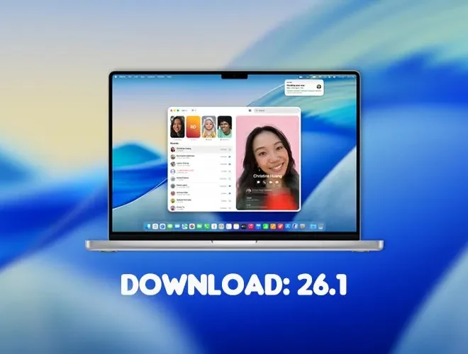 Download macOS Tahoe 26.1 Update for Mac