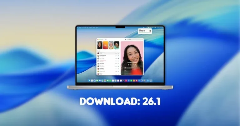 Download macOS Tahoe 26.1 Update for Mac