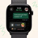WhatsApp Officially Launches Its Apple Watch App