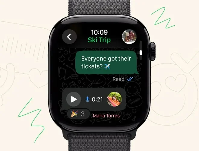 WhatsApp Officially Launches Its Apple Watch App