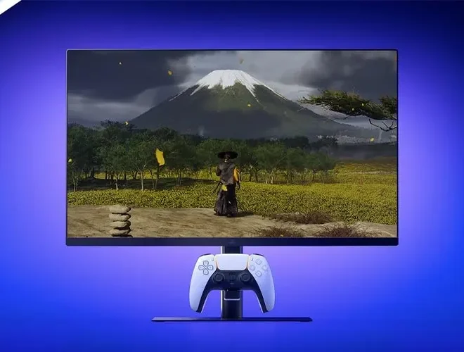 Sony Unveils PlayStation Gaming Monitor With Built-In DualSense Charging Stand