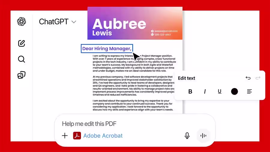 Adobe Acrobat In Chatgpt 1
