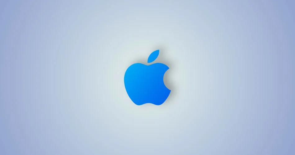 Apple Logo Bue