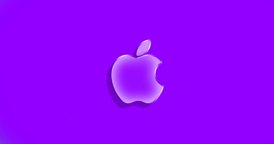 Apple Logo Liquid Glass