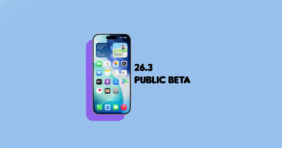 IOS 26.3 Public Beta