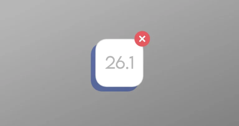 Apple Stops Signing iOS 26.1: Downgrading From iOS 26.2 Is No Longer Possible