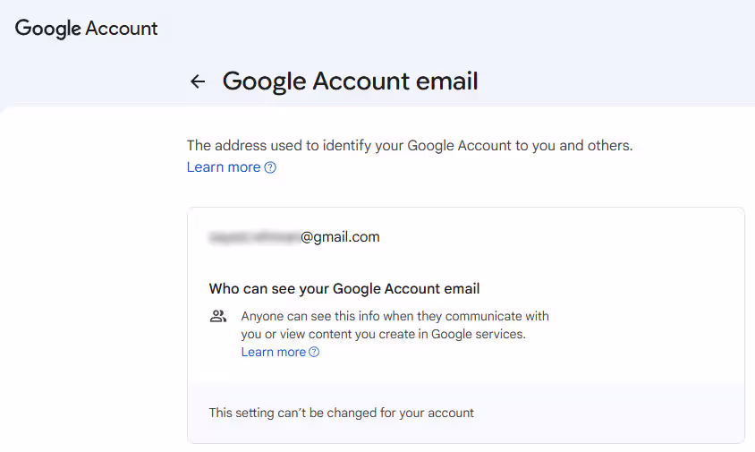 Gmail Change Account Email Address 1