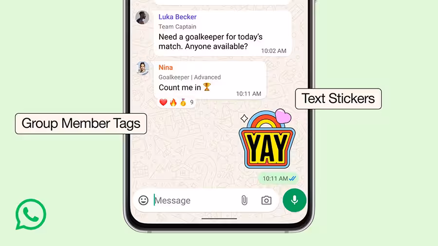 Whatsapp Group Chat New Features