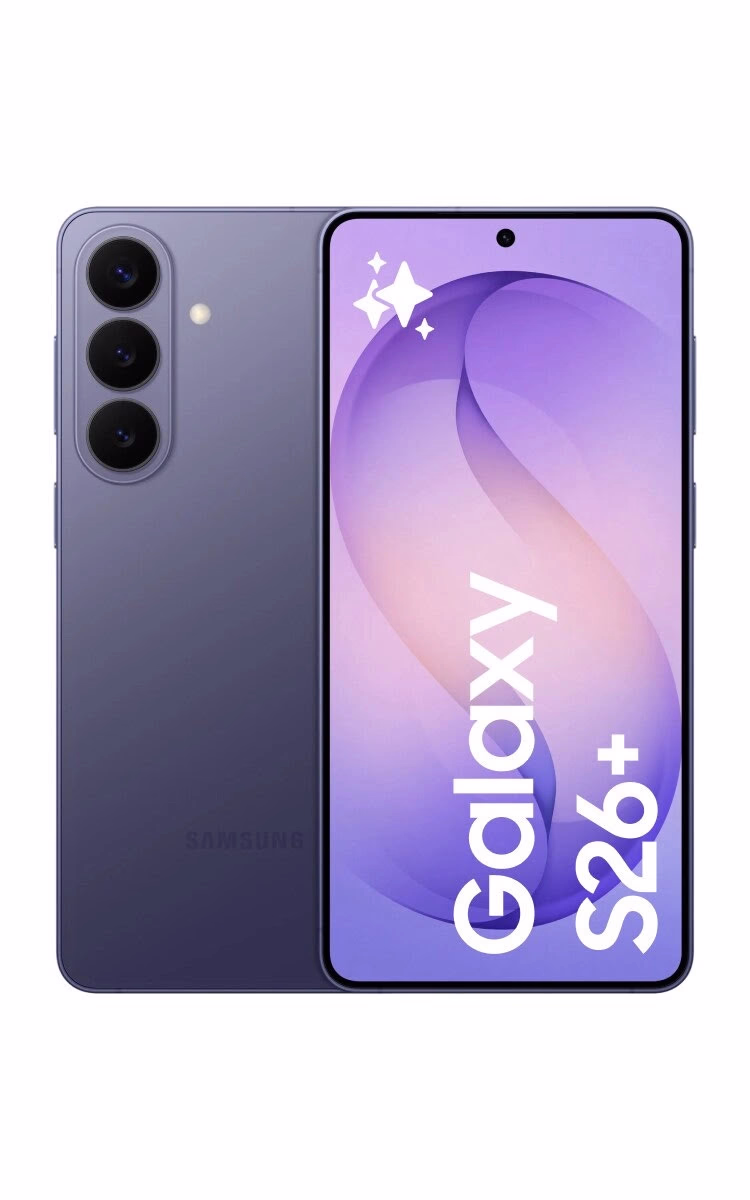 Samsung Galaxy S26 Plus Official Render Cobalt Violet Evleaks 1