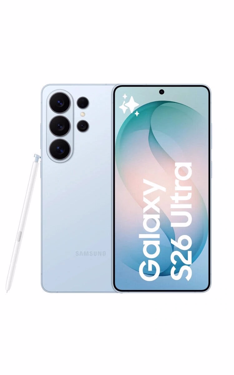 Samsung Galaxy S26 Ultra Official Render Sky Blue Evleaks 1