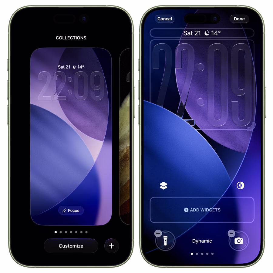 IOS 26 Lockscreen Customize 1