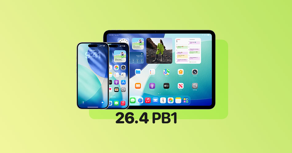 IOS 26.4 Public Beta 1
