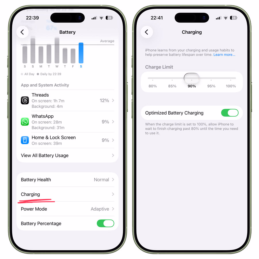 Ios 26 Set Battery Charge Limit