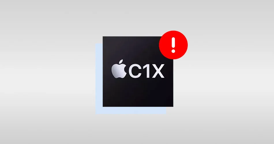 Iphone Air C1x Modem