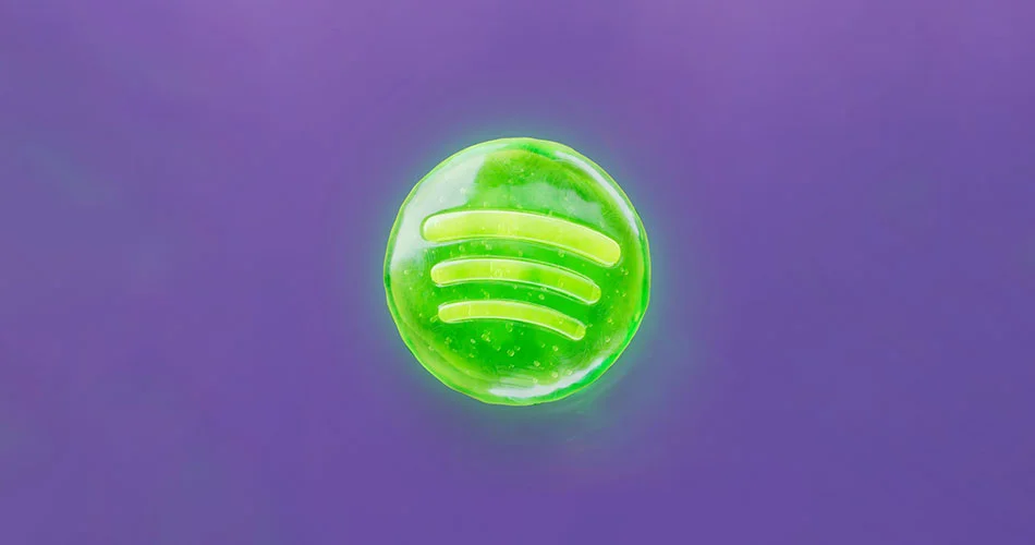 Spotify Green And Purple