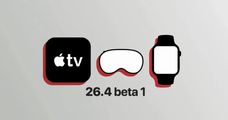 Apple Releases watchOS 26.4, tvOS 26.4, visionOS 26.4 Beta 1 for Developers