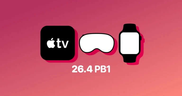 Apple Releases watchOS 26.4 and tvOS 26.4 Public Beta 1, visionOS 26.4 Not Available